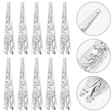 120 Pcs Bead Caps Accessories Jewelry Findings End Making Supplies