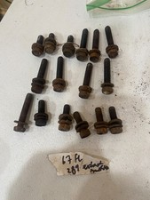 1967 Ford Mustang Fairlane Mercury Cougar 289 Engine Exhaust Manifold Bolt Set