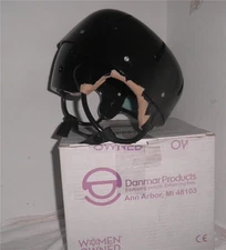 Safety Helmet Black Hard Shell by Danmar Products USA made Size XL