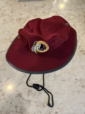 New Era NFL Washington Redskins Dark Red Bucket Hat Cap | eBay