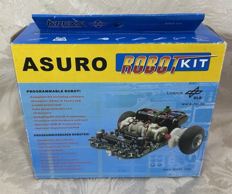Asuro Programmable Robot Kit - Build It Yourself - Arexx Engineering - NEW