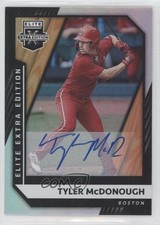 2021 Panini Elite Extra Edition Signatures Tyler McDonough #75 Auto 11nq
