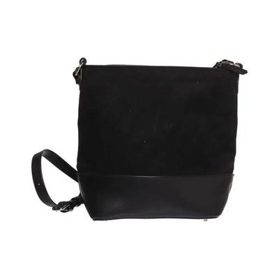 H&M, Umhängetasche, Damen, Polyester/Polyurethan, Schwarz, Einfarbig, 20 #xXr