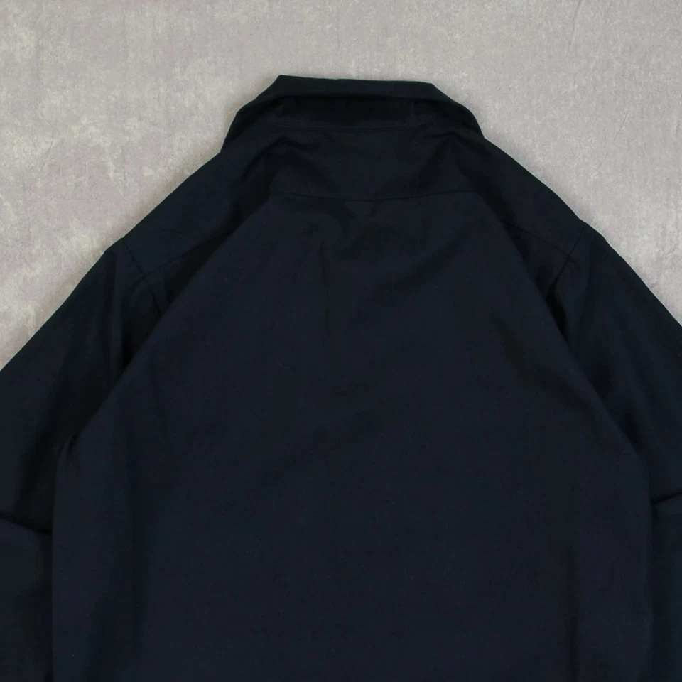 Vintage Blue Diamond Workwear Shirt S Men's Navy Blue Patch - Image 4 of 4