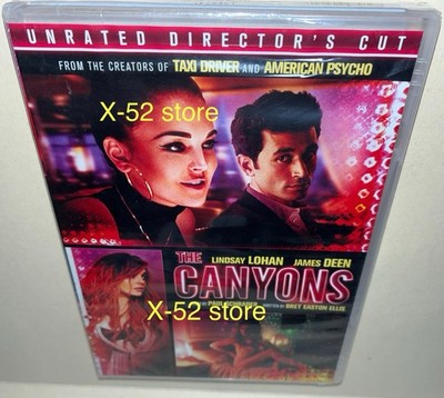 Lindsay Lohan Canyons DVD James Deen Paul Schrader Unrated Directors Cut SEALED