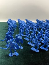Marx Toys Reissue Blue MEDIEVAL KNIGHTS 74 Pieces