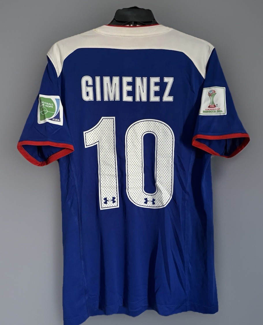 Cruz Azul Chaco Gimenez Club World Cup Under Armour Rare SOCCER