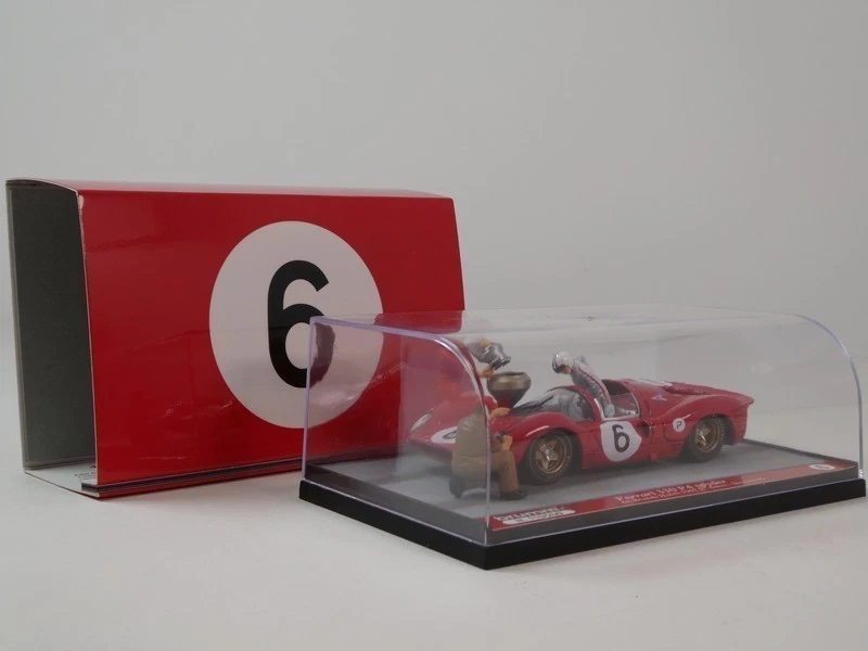 Brumm Ferrari 330 P4 Spyder #6 Amon Stewart 2nd 6h Brands Hatch 1967 1/43 S25/09 - Immagine 4 di 4