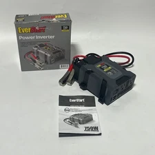 EverStart 100W Vehicle Power Inverter DC to AC w/ 2 USB Ports 
