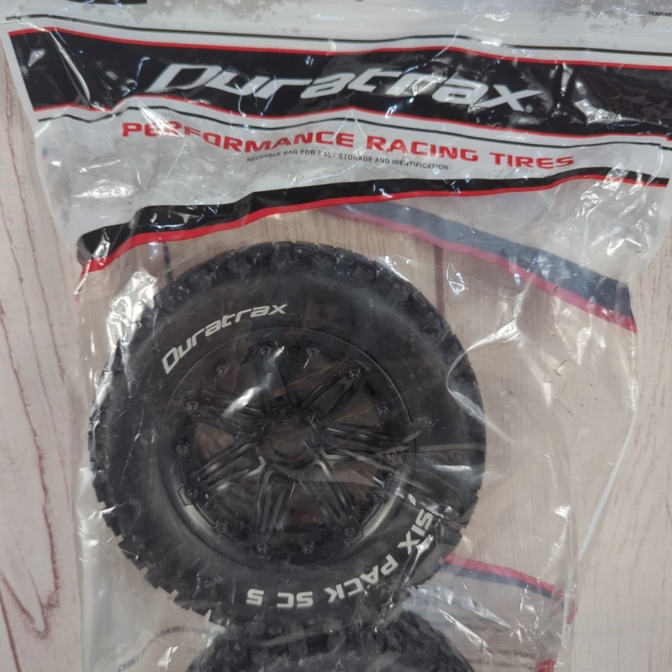 NEW - Duratrax Bandito 1/5 SC Sport Tire 2PC Large Scale 24mm 5IVE Offroad Truck - Image 2 of 4