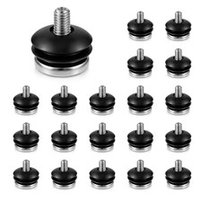 20 Pcs 3.5 Inch Hard Drive Screws SSD Screws with Shock Absorption Rubber Washer