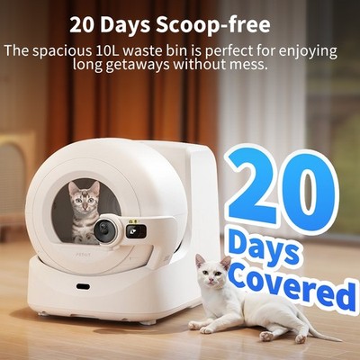 PETKIT Self Cleaning Automatic Cat Litter Box For Multiple Cats