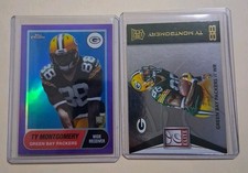 Ty Montgomery (2 Card Lot) '15 Topps Chrome Purple RC /75 & '15 Donruss Elite RC