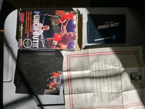 Mike Tyson's Punch-Out (NES) - CIB Complete w/ Letter 🔥Nice Shape!