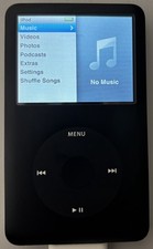 Apple iPod Classic with Box - Model A1238 - Black - 80GB - Working Condition