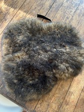 Multicolor Sheepskin Saddle Seat w/ V elcro attachment - Endurance Saddle Ghost