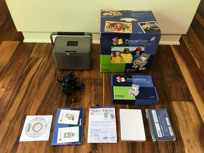 Epson PictureMate Snap Personal Photo Lab PM-240 Digital Photo Inkjet Printer