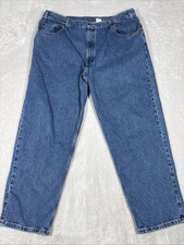 Vintage Levi's 545 Loose Fit Blue Denim Jeans Men's Size 44x30 Made in Mexico