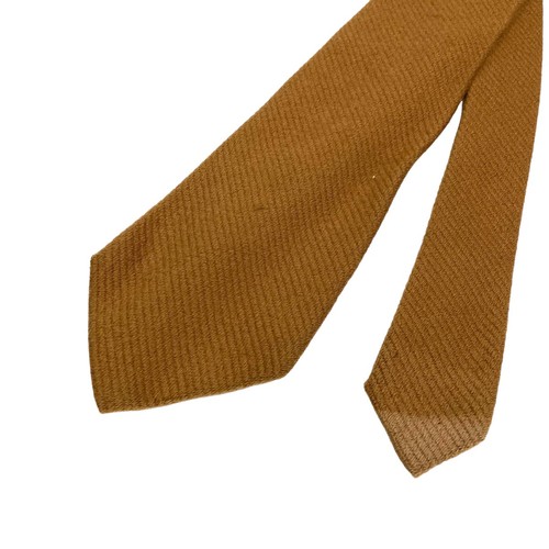 Yohji Yamamoto Pour Homme Tie Brown Silk Used Japan Size US M/38 - Foto 2 di 3