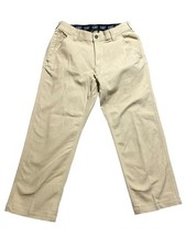 Cat CATERPILLAR Men's Flex Waistband Utility Pants Tan Size 32X29