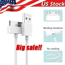 3FT 30 pin USB Charging Data Cable Cord for iPad 1/2/3 iPod Nano 1-6 LOT