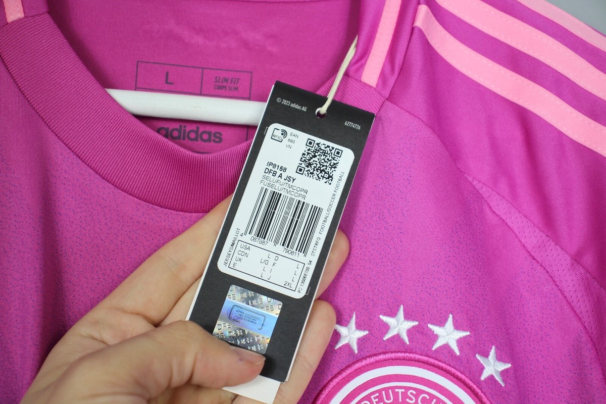 adidas KROOS 8 サッカーシャツ ピンク紫 GERMANY AWAY 24/25