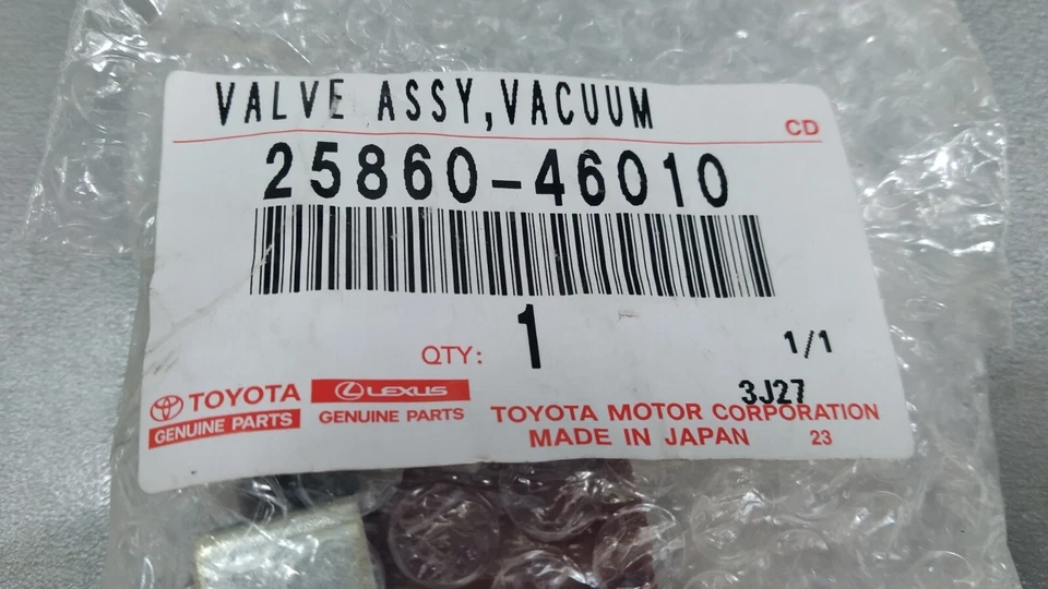 Toyota Genuine 4Runner Sequoia GS300 IS300 Vacuum Switching Valve 25860-46010 - Imagem 2 de 4
