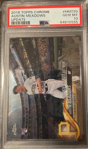 2018 Topps Chrome Update - #HMT54 Austin Meadows (RC)