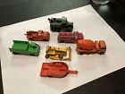 Vintage Collection Of (7) Lesney Matchbox Cars Must See No Reserve Wow