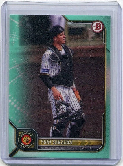 2022 Bowman NPB Nippon Professional Baseball - Yuki Sakaeda #138
