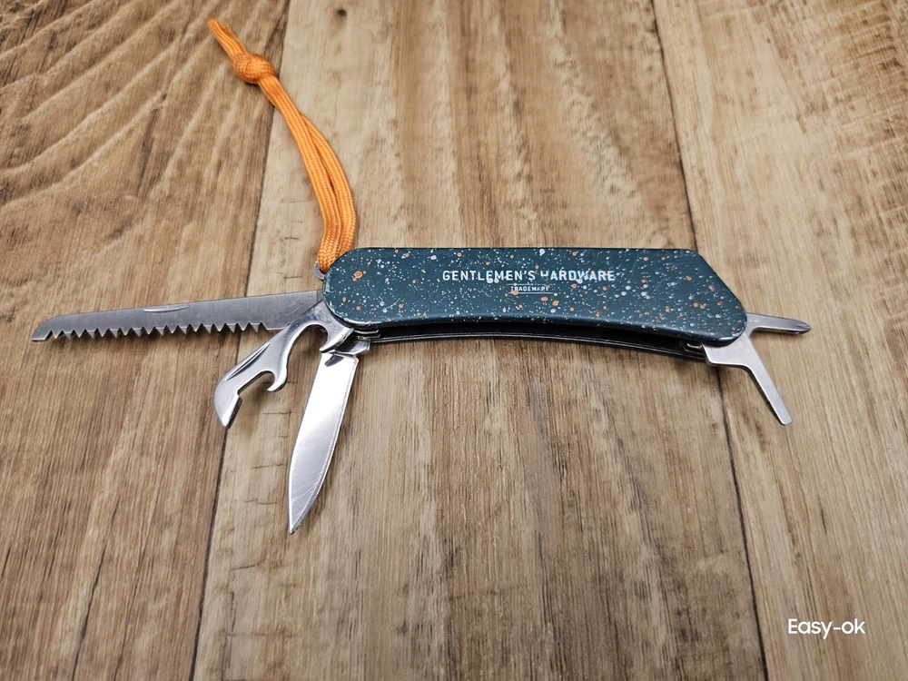 Multi-Tool / Camp Knife Fire Starter / 7 tools/ GENTLEMEN'S HARDWARE / 7222407
