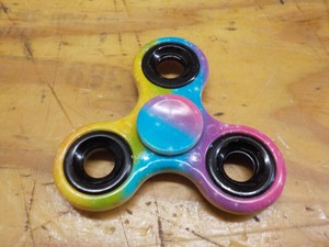 tie dye fidget spinner