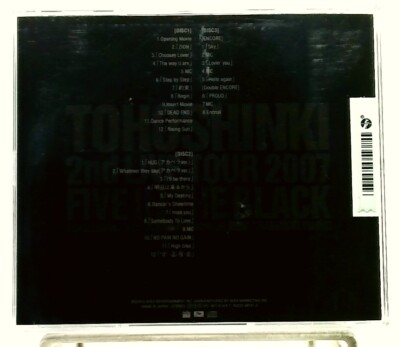 【3CD】東方神起 TOHOSHINKI LIVE CD COLLECTION TOHOSHINKI LIVE CD COLLECTION ～Five in the Black～ [3CD/OBI