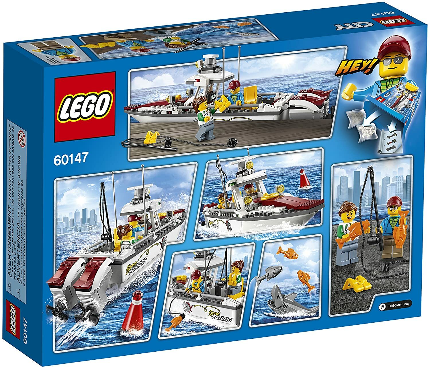 lego 60147 city fishing boat