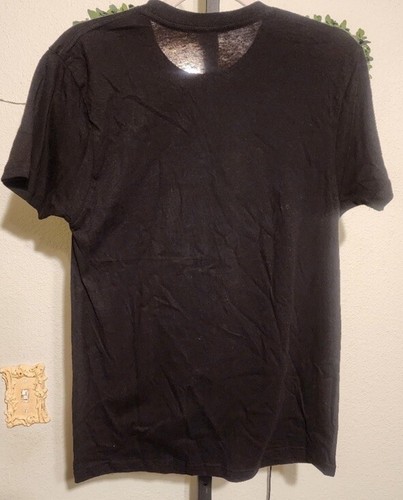 TLC Y2K Womens T-Shirt Black Cotton Short Sleeve Size S NWOT - Picture 4 of 5