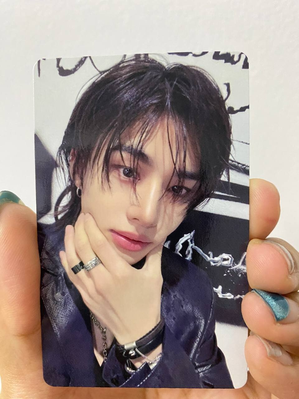 [ORIGINAL] TARJETA FOTOGRÁFICA STRAY KIDS HYUNJIN ONLINE DOMINATE MD JYP SHOP POB