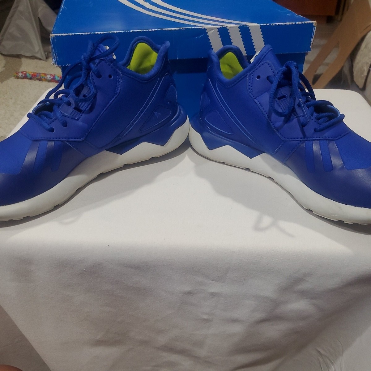 Size adidas Tubular Runner Blue FREE SHIPPING