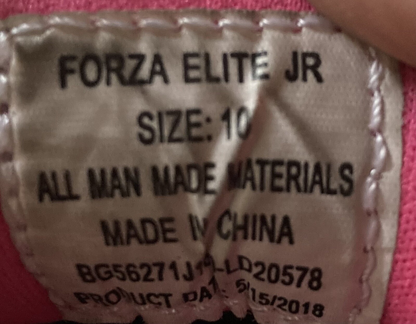 Lotto Forza Elite Jr scarpe da calcio per bambini taglia 10 rosa e giallo. Eccellente!