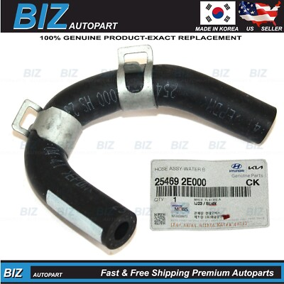 #ad ⭐GENUINE⭐ Engine Coolant Hose for 11 21 Hyundai 12 19 Kia 1.8L 2.0L 25469 2E000 $321.38