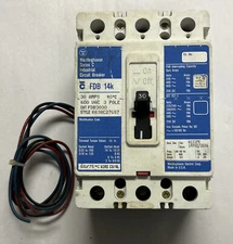 WESTINGHOUSE,FDB3030,CURCUIT BREAKER 30A 600V 3P
