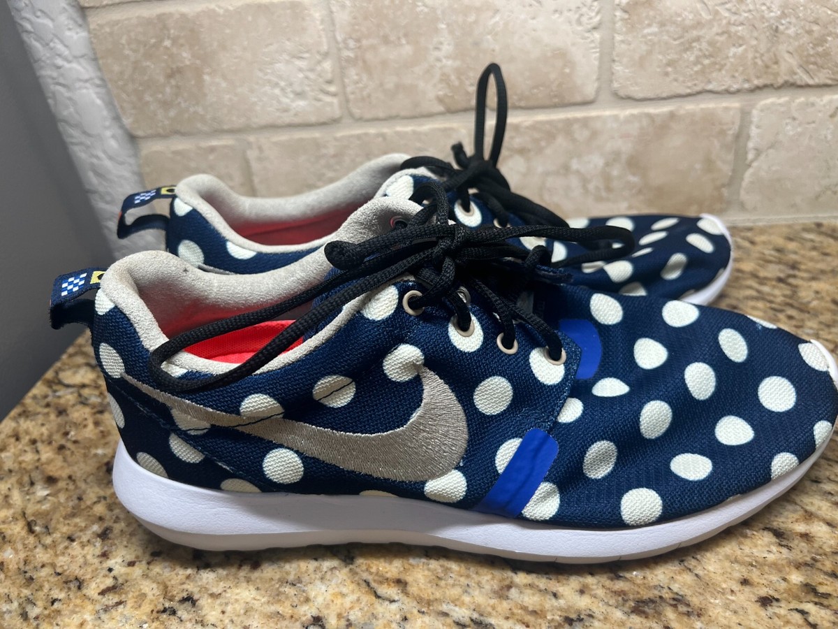 Nike Roshe Run NM City QS NYC 667632-400 Blue Spotted Running Men’s Size 8.5 View 5