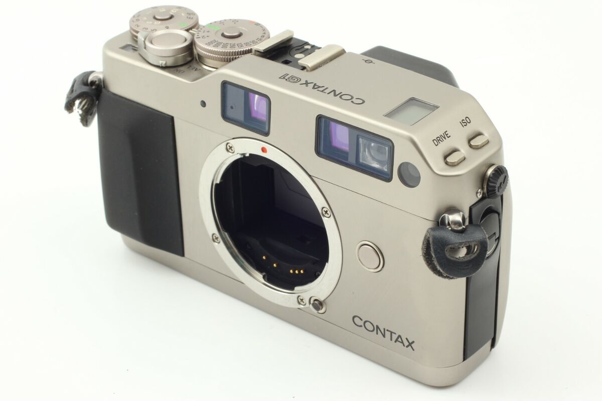 Top Mint】 Contax G1 Green Label+45 mm F2+Data Back GD-1+ Top Mint】 Contax G1 Green Label+45 mm F2+Data Back GD-1+