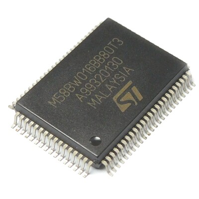 [3pcs] M58BW016BB80T3 FLASH Memory QFP80