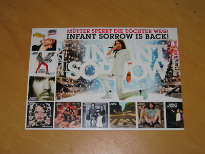 INFANT SORROW (RUSSELL BRAND) - GERMAN PROMO POSTCARD 
