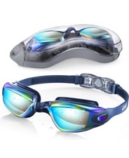 Swim Goggles, Swimming Goggles No Leaking Full Protection Adult Men Women Youth