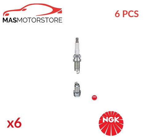 ZÜNDKERZE ZÜNDKERZEN NGK 1664 6PCS G FÜR FORD GALAXY 2.8 V6 2.8L 150KW