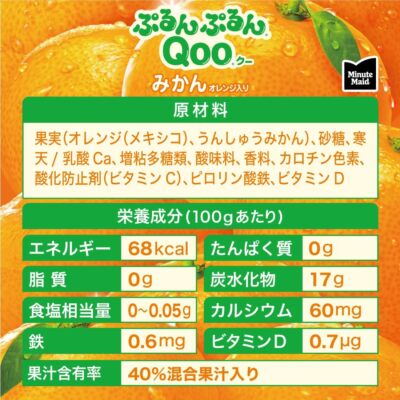 Minute Maid Qoo Jelly Pouch (125g), Pack of 6, Made in Japan | eBay