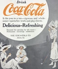 1914 Coca Cola Ad Women Playing Golf Ladies Athletic Print Coke Vintage Drink