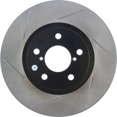 StopTech For Subaru Outback 2000 Brake Rotor Slotted - Front Passenger Side