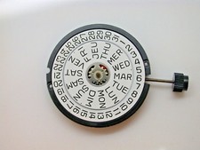 ETA MOVEMENT 805.122 DATE 3 - BRAND NEW COMES TESTED WITH BATTERY NEW